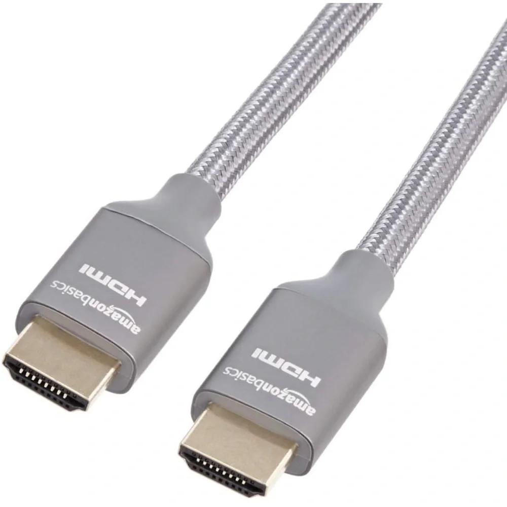 Amazon Basics High-Speed HDMI Cable (48Gbps, 8K/60Hz )3 Feet, Dark Gray…